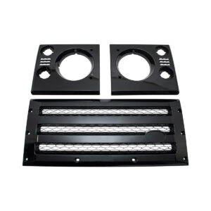 Land Rover Defender XS BLACK Grille and Headlamp Surround Kit - DA1968