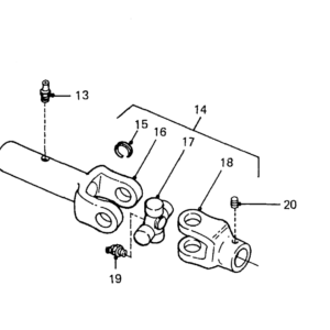 GENUINE Land Rover Perentie 4x4 Winch Uni-Joint / Slip Joint Assembly - AYG8588